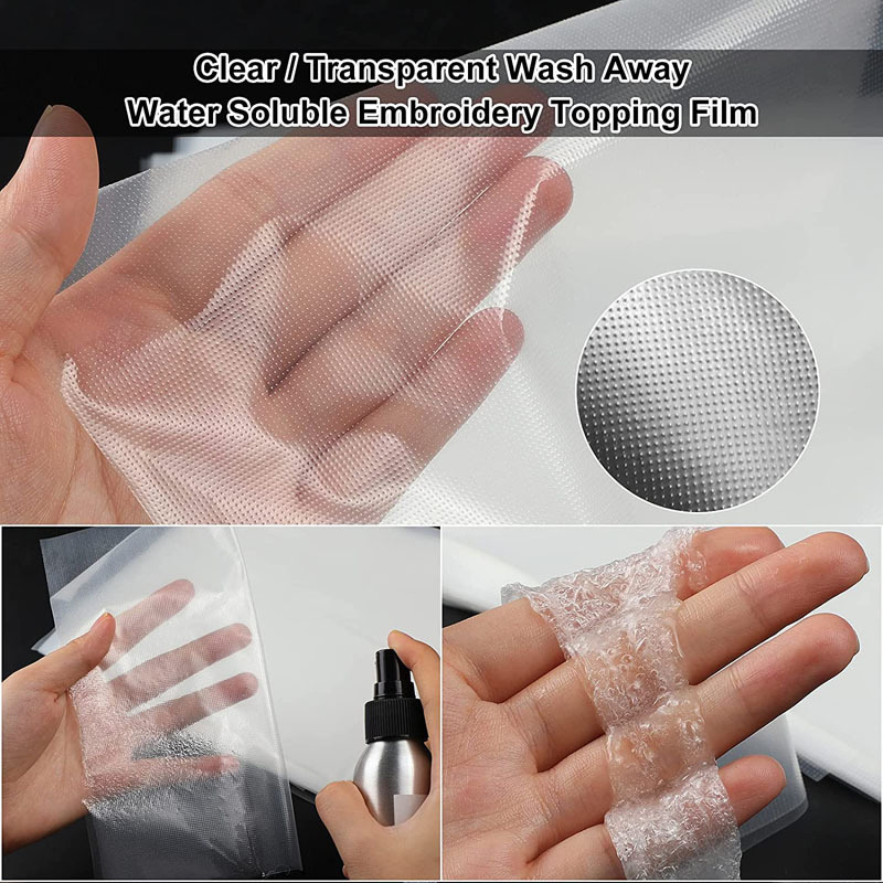 Embroidery Stabilizer Backing - PVA Wateroplosbare Film Borduurstabilisator Computer Borduursteun