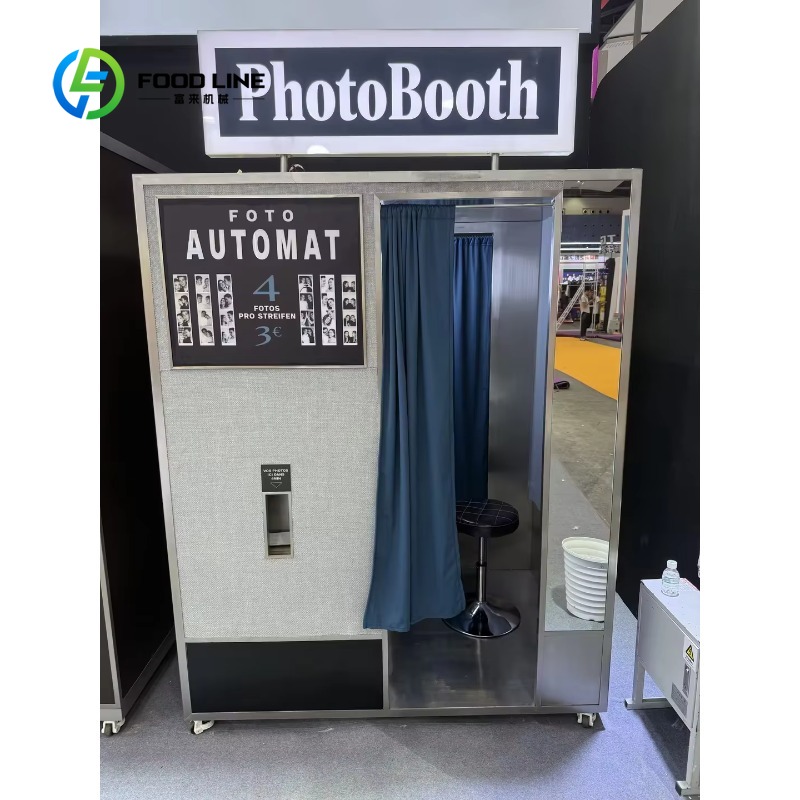 Commercial Photo Printing Kiosk - op maat gemaakte commerciële retro fotohokje-kiosk