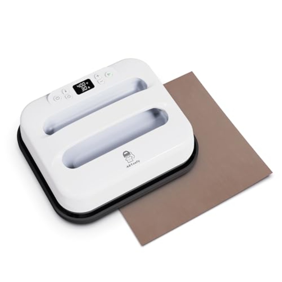 Heat Press Teflon Sheet - Hittepersmachine 12 x 10, draagbare digitale