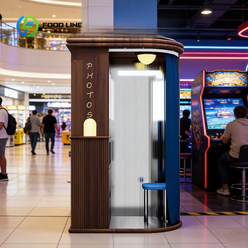 Commercial Photo Printing Kiosk - Op maat gemaakte fotohokje in Scandinavisch