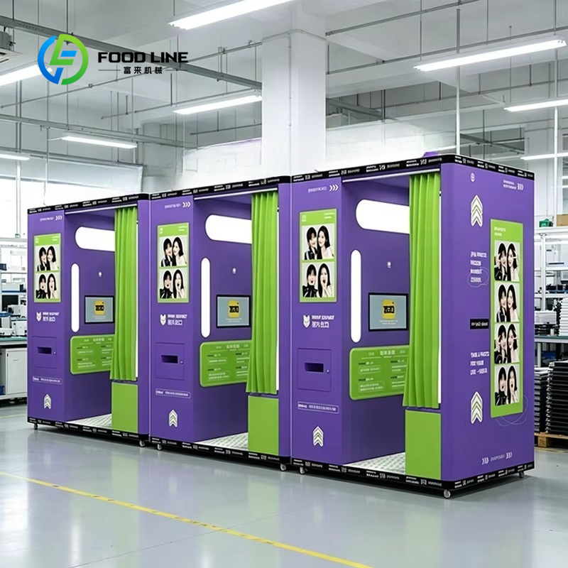 Commercial Printing Definition - Aangepaste mobiele muntbediende fotohokje met hoge