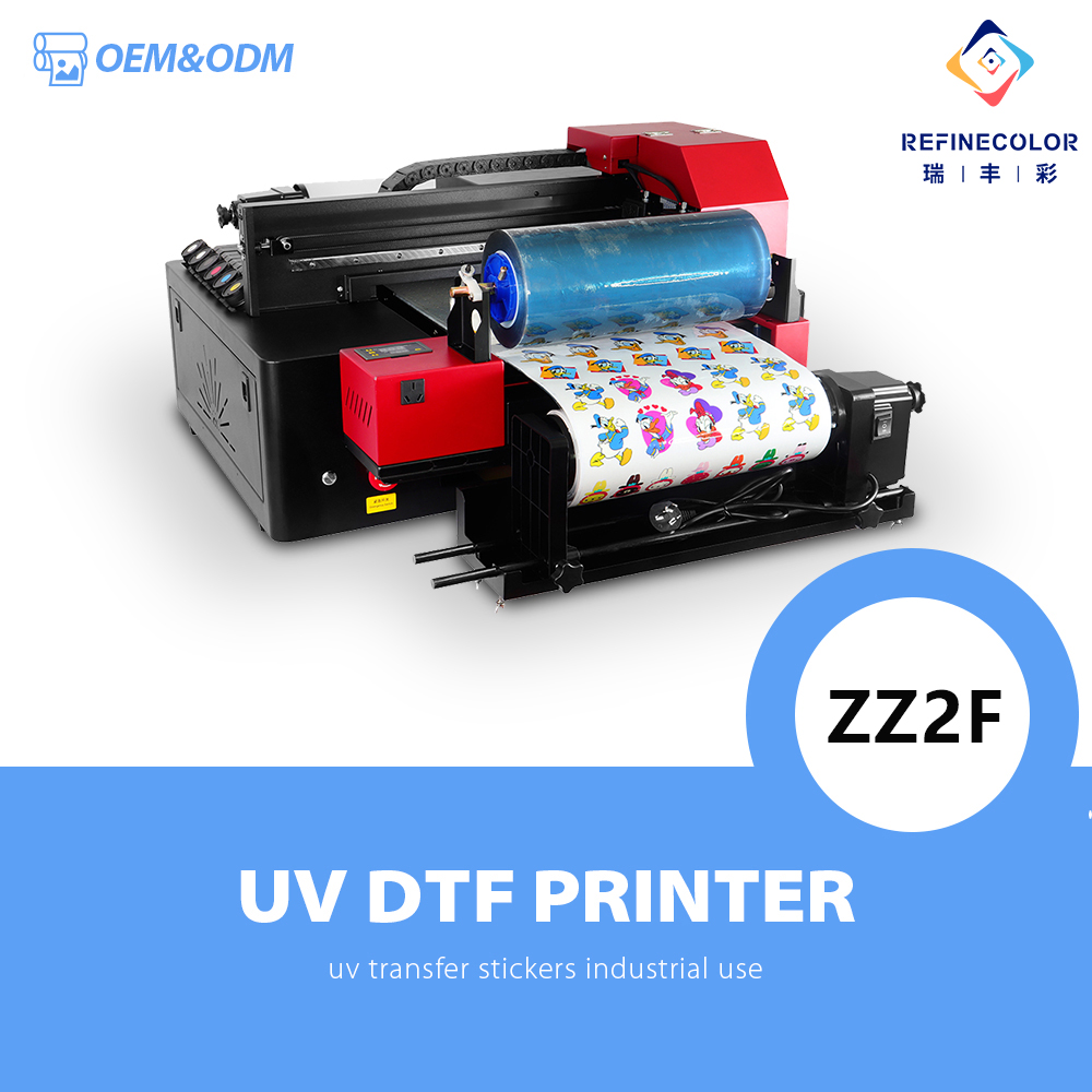 Commercial Dtf Printing - Refinecolor A3+ Industriële UV DTF Printer