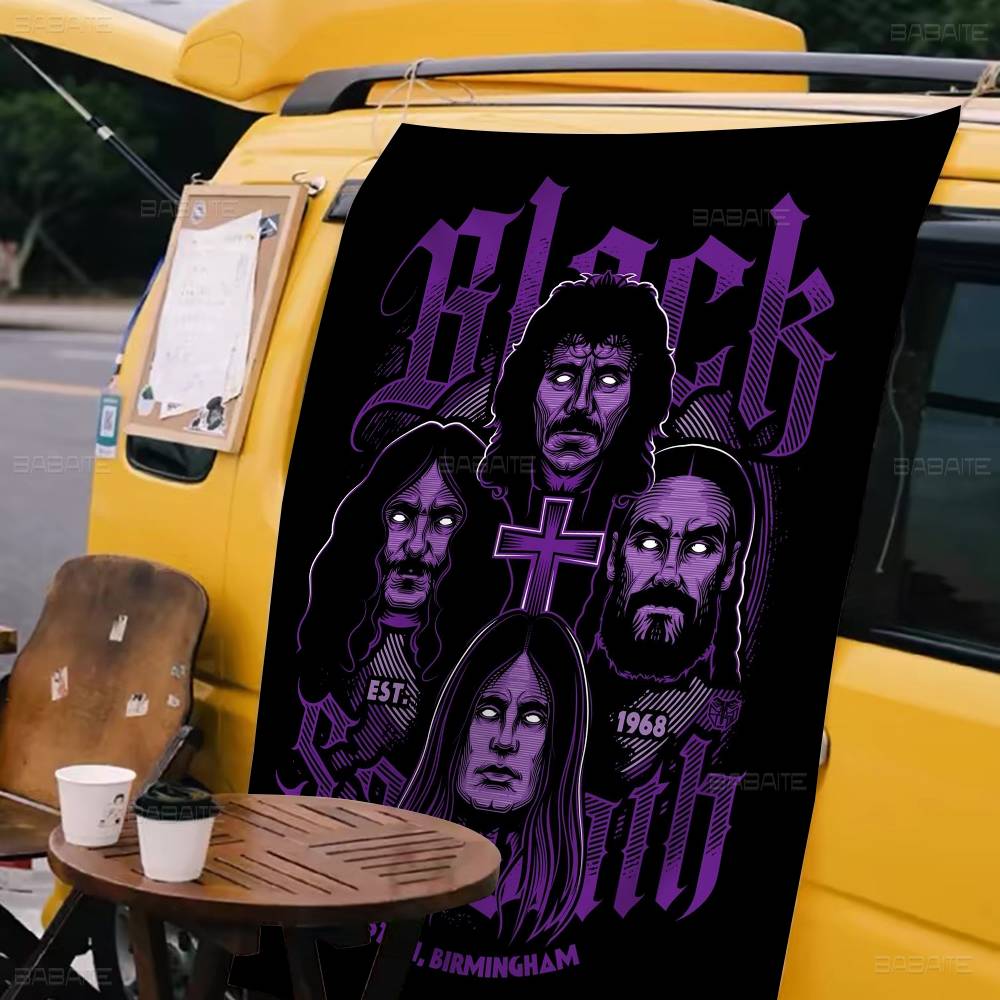 Black Sabbath Heavy Metal geav - Commercial Banner Printing recensie en prijs