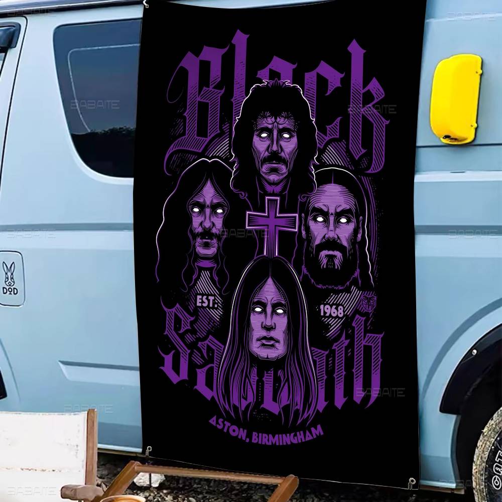 Black Sabbath Heavy Metal geav - Commercial Banner Printing recensie en prijs