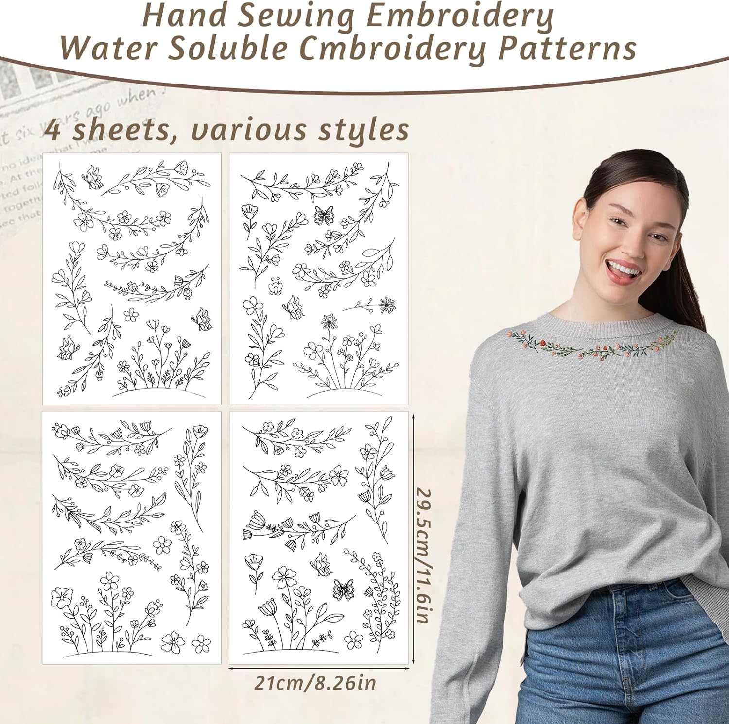 Stick & Stitch Wateroplosbaar  - Embroidery Stabilizer Backing recensie en prijs