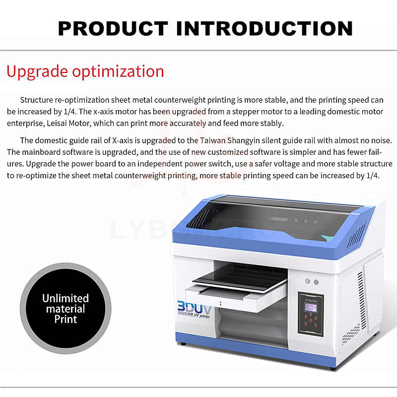 LY 3060 220V 110V Volautomatis - Uv Flatbed Printer recensie en prijs