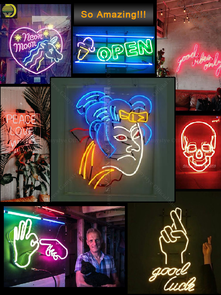 Neonbord voor familie gewapend - Commercial Printing Ink recensie en prijs