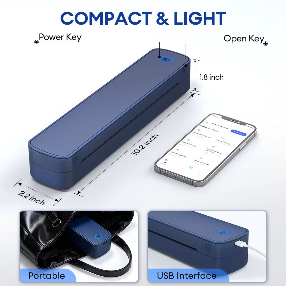A4 Thermische Printer Mini Dra - Commercial Document Printing recensie en prijs