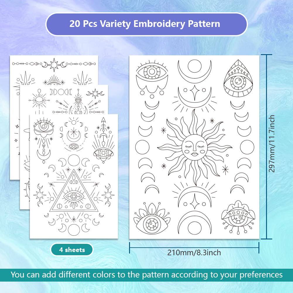 Stick And Stitch Mystieke Zon  - Embroidery Stabilizer Backing recensie en prijs