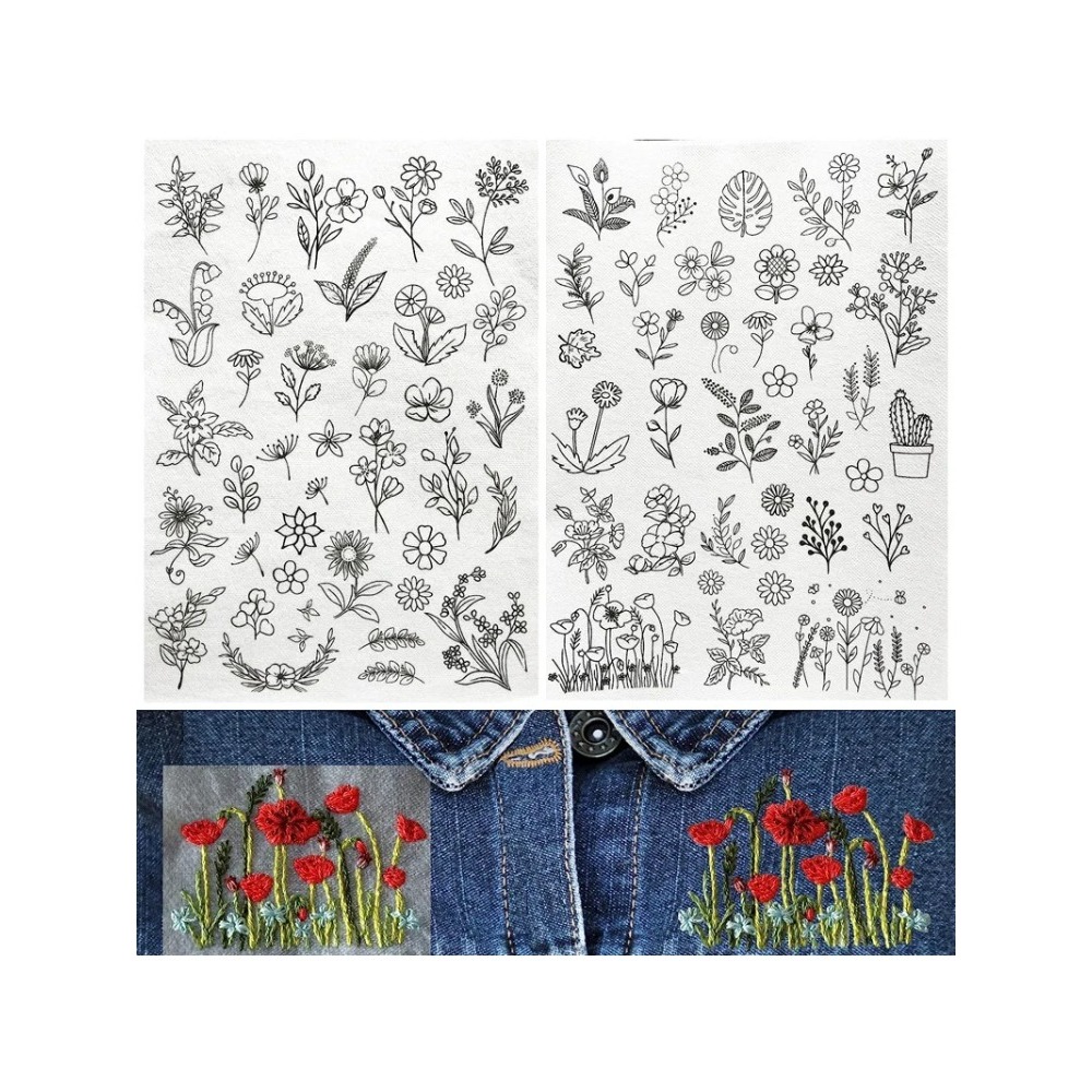 5 vellen A4 op maat bedrukt, w - Embroidery Stabilizer Backing recensie en prijs