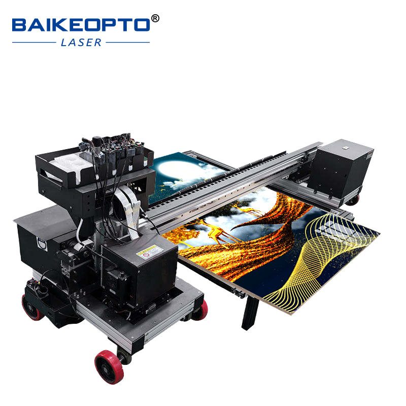 Grote formaat 6090 vlakbed UV- - Uv Flatbed Printer recensie en prijs
