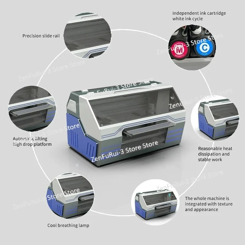 A2 Formaat UV Flatbed Printer  - Uv Flatbed Printer recensie en prijs
