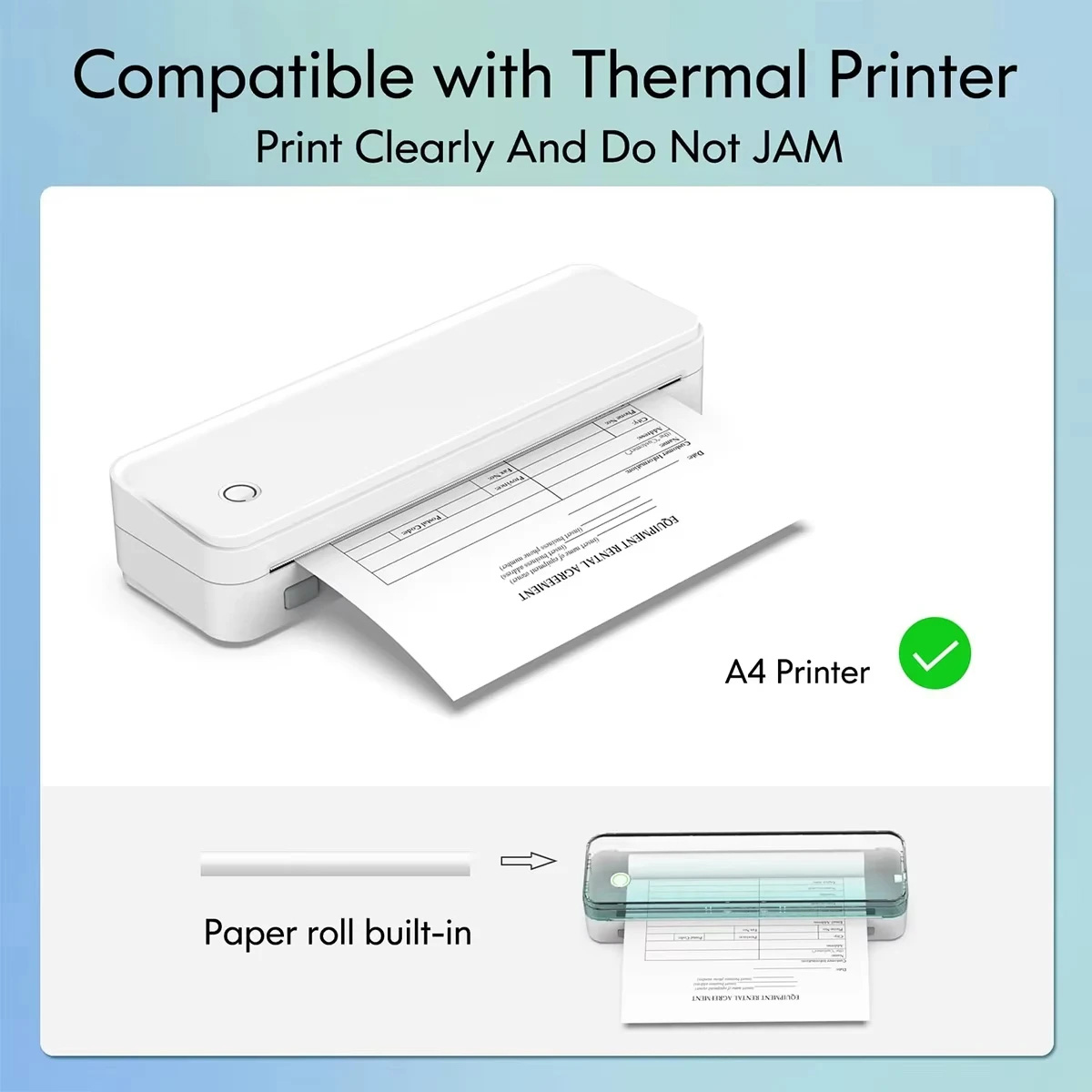 A4 thermische papierrollen 1/2 - Commercial Document Printing recensie en prijs