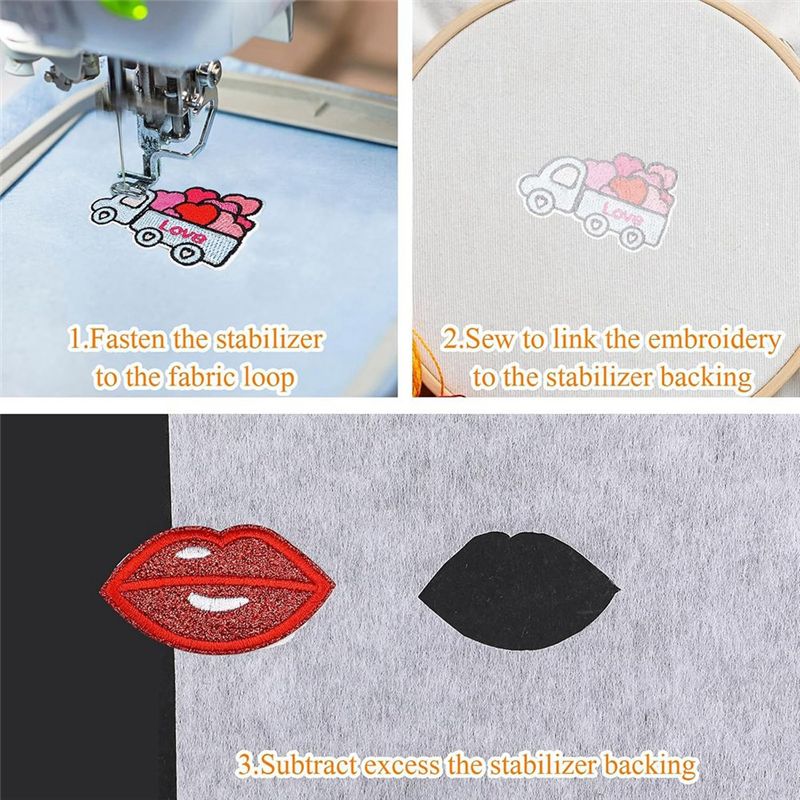 [ABFI!】 20 stuks dubbelzijdige - Embroidery Stabilizer Backing recensie en prijs