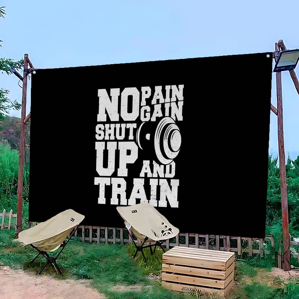 Geen pijn, geen winst GYM Geav - Commercial Banner Printing recensie en prijs