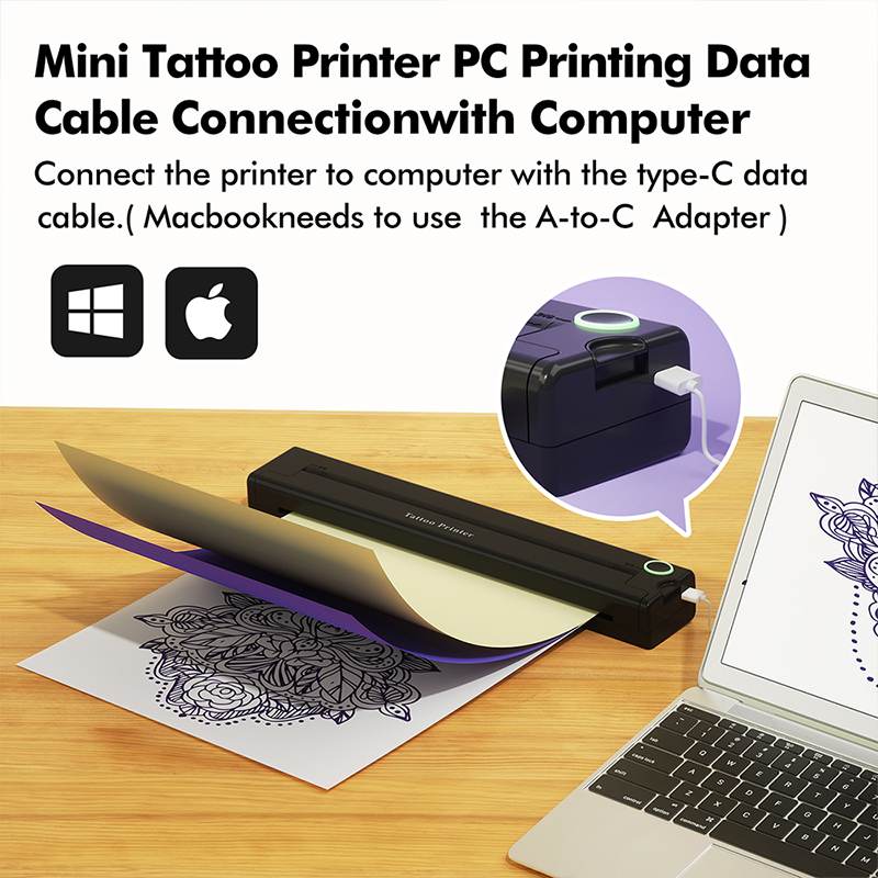 A4 Mini draagbare printer Draa - Commercial Document Printing recensie en prijs
