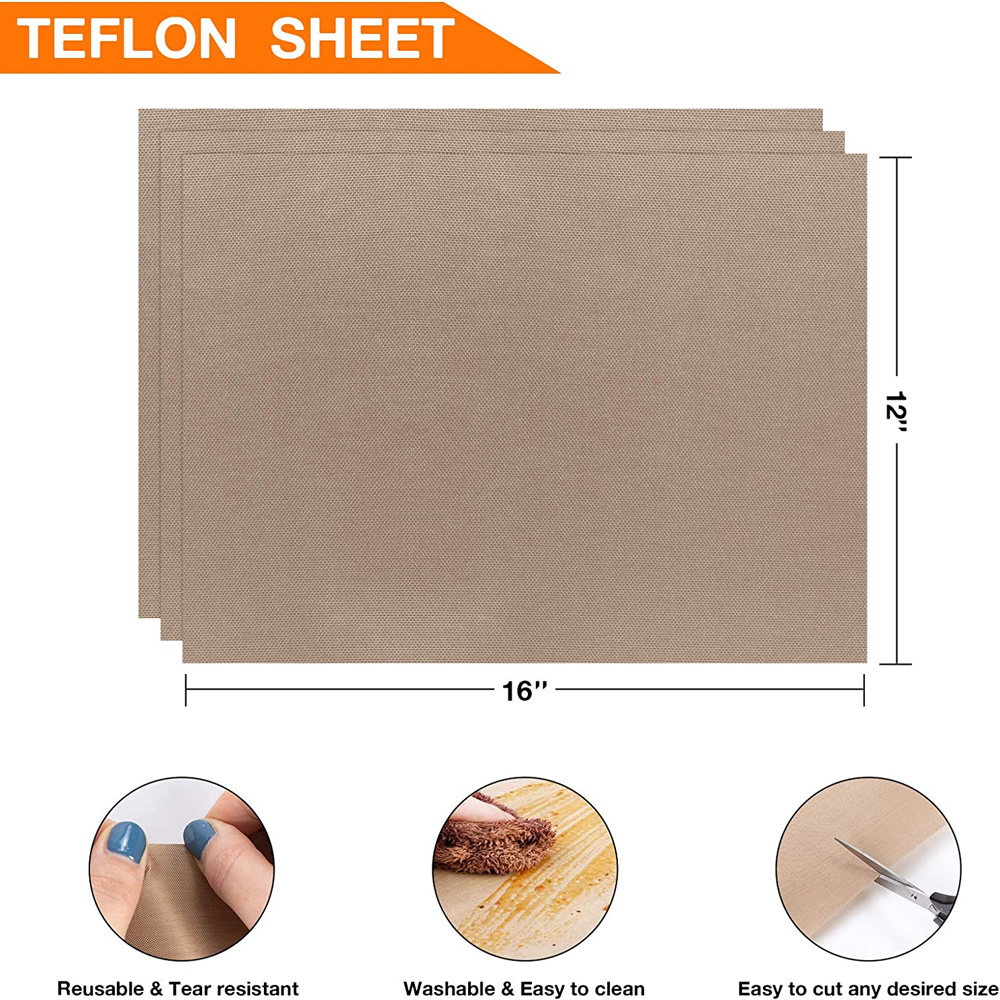 PTFE-vel voor het strijken van - Heat Press Teflon Sheet recensie en prijs