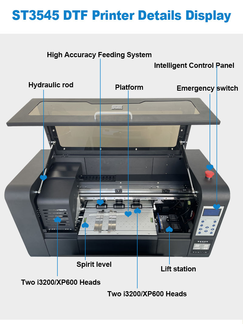 Breedformaat DTF-printer 30CM  - Commercial Dtf Printing recensie en prijs