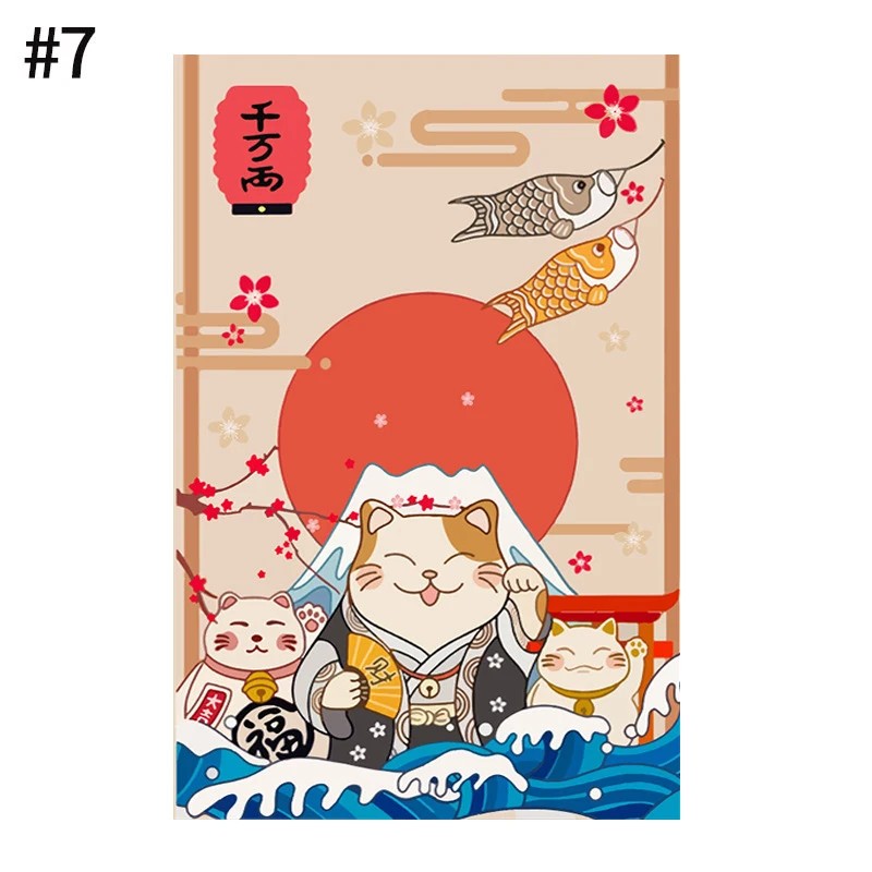 VIKAMA Japanse vouwwaaier Wave - Commercial Printing Ink recensie en prijs