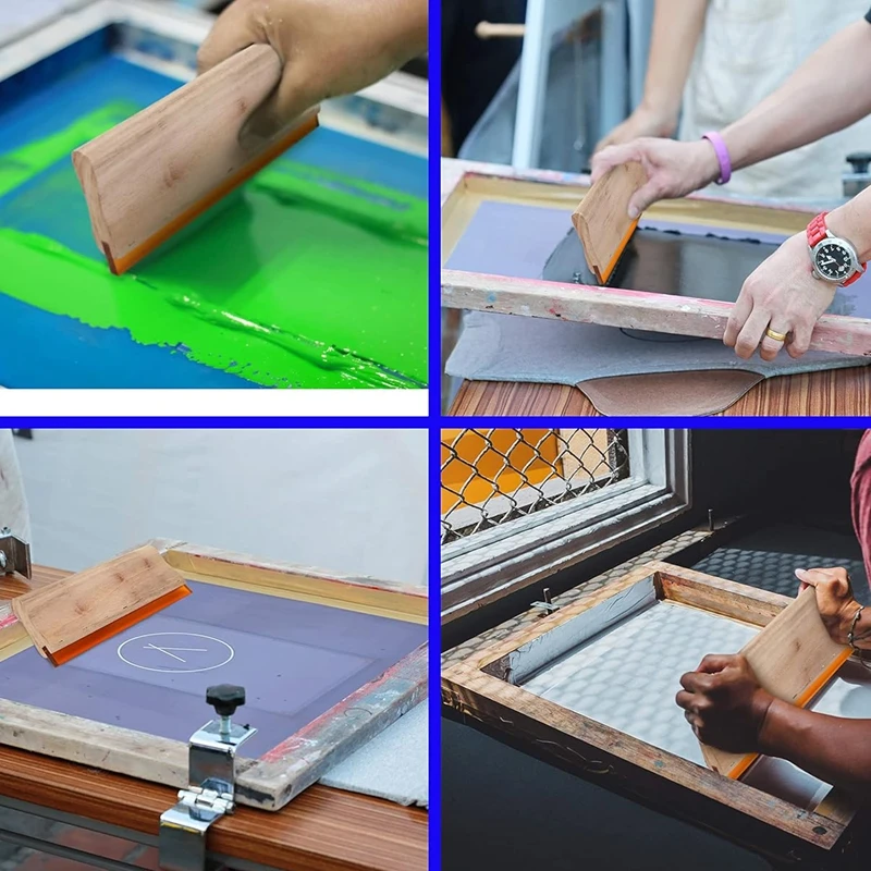 13-50cm Houten Handvat Zeefdru - Commercial Printing Ink recensie en prijs