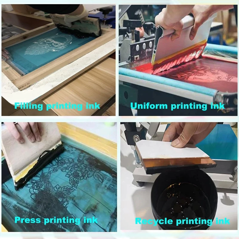13-50cm Houten Handvat Zeefdru - Commercial Printing Ink recensie en prijs