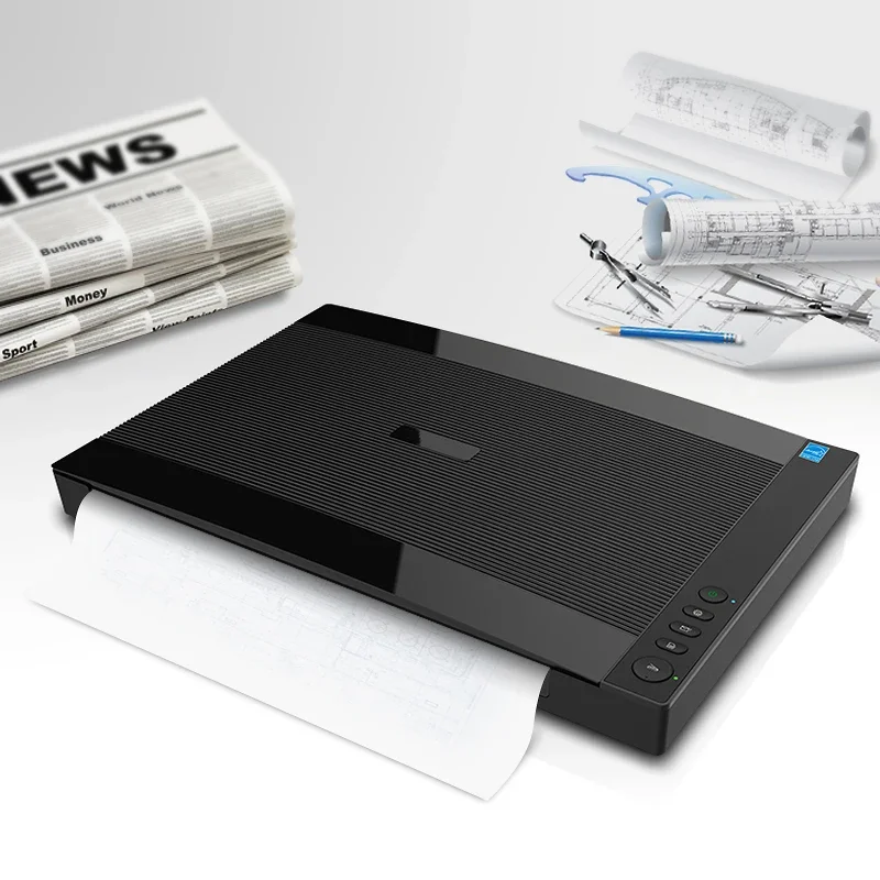 2400 DPI commerciële A3 flatbe - Commercial Printing Dpi recensie en prijs